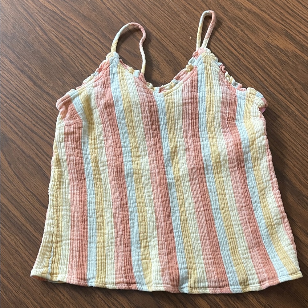 a.n.a Multicolor Striped Camisole